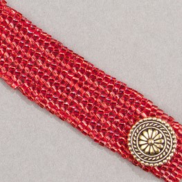Seagrass Bracelet Ruby